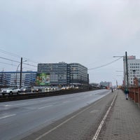 Photo taken at Landsberger Brücke by Martin S. on 1/25/2022