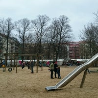 Photo taken at Spielplatz am Arkonaplatz by Martin S. on 2/19/2017