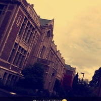 Photo taken at Savery Hall by Lujain . on 10/5/2016