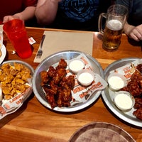 Photo taken at Hooters of Downtown LA by Mete D. on 3/10/2018