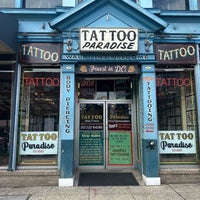 Photo taken at Tattoo Paradise by James E. on 9/28/2023