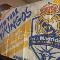 Photo taken at Peña Madridista NYC (Official Real Madrid Supporter&amp;#39;s Club) by Llira L. on 5/21/2017