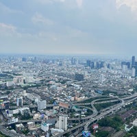 Photo taken at Baiyoke Sky Hotel Observation Deck by nuii on 9/23/2023