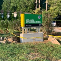 Photo taken at Atlanta Memorial Park by Leslie W. on 8/22/2023