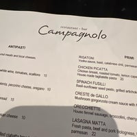 Photo taken at Campagnolo Restaurant + Bar by Carlton M. on 5/8/2024