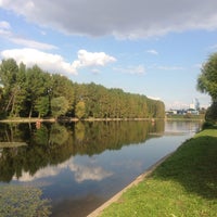 Photo taken at Мазиловский пруд by Ksyu B. on 9/15/2015