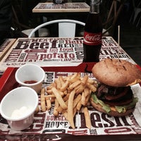 Photo taken at Red Burger House by Dora U. on 5/21/2015