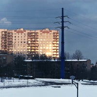 Photo taken at Беловежский пруд by Salix D. on 4/11/2018