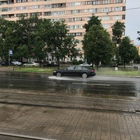 Photo taken at Остановка «Метро Международная» by ~EVGEN~ K. on 7/13/2017