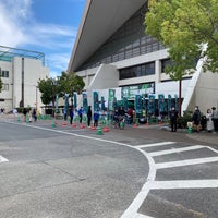 Photo taken at Nishinomiya City Gymnasium by ひろと on 10/24/2021