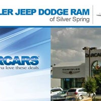 Foto tirada no(a) DARCARS Chrysler Jeep Dodge Ram Silver Spring por DARCARS D. em 5/12/2015