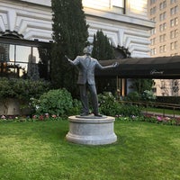 Photo taken at Tony Bennett Statue by Cameron M. on 2/4/2018
