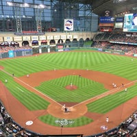 Photo taken at Minute Maid Park by Jeremy A. on 4/21/2016