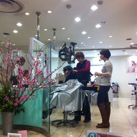 Photo taken at CLAUDE monet H2O AVEDA by Sonia M. on 2/26/2012