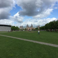 Photo taken at Museumplein by Jim P. on 5/16/2016