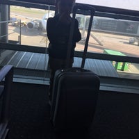 Photo taken at Gate A42 by Vanessa V. on 5/24/2017