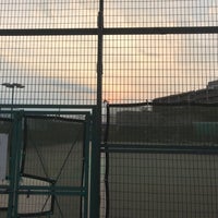 Photo taken at 大蔵第二運動場 テニスコート by SayGo on 7/25/2018