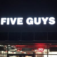 Photo taken at Five Guys by Marie P. on 1/31/2016