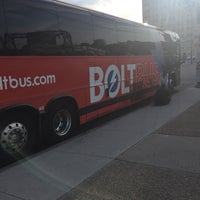 Photo taken at BoltBus Stop by Jenn C. on 4/11/2017