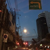 Photo taken at Charoen Chai Intersection by Sup-Hot T. on 1/31/2017