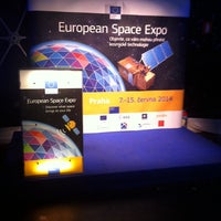 Photo taken at European Space Expo by Václav P. on 6/8/2014