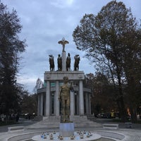 Photo taken at Споменик на паднатите херои за Македонија by Selen D. on 12/21/2019
