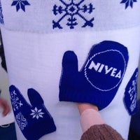 Photo taken at Шатер «Nivea» by annipue on 12/1/2013
