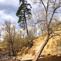 Photo taken at Саблинский водопад by Darya F. on 5/1/2021
