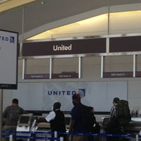 Photo taken at United Ticket Counter by Grant on 4/8/2013
