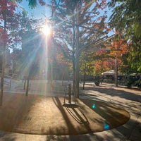 Photo taken at Plaça Ricard Vinyes by Marc M. on 10/13/2021