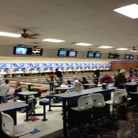 Photo taken at Buffaloe Lanes North Bowling Center by Jesse S. on 3/24/2013