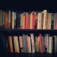 Photo taken at Ampersand on Crown Cafe Bar &amp;amp; Bookstore by Seunghoon P. on 1/13/2013