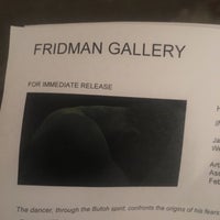 Photo taken at Fridman Gallery by Cali K. on 2/8/2017