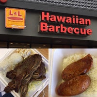 Photo taken at L&amp;amp;L Hawaiian Barbecue by Chris C. on 10/27/2018