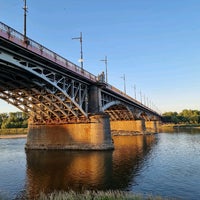 Photo taken at Poniatowski Bridge by Paulius B. on 6/24/2022