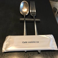 Photo taken at Café comme ça by しゅう . on 11/18/2017