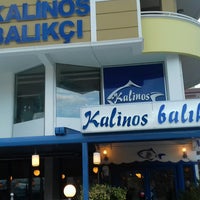 Photo taken at Kalinos Balık Restaurant by Esat T. on 4/11/2017