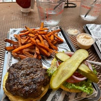 Photo taken at The Works Gourmet Burger Bistro by Reza Y. on 6/11/2023