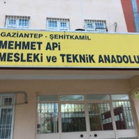 Photo taken at Mehmet Api Anadolu İletisim Meslek Lisesi by Ali Ş. on 11/10/2016
