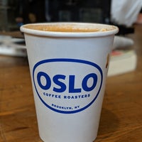 Photo taken at Oslo Coffee Roasters by Davidson F. on 11/3/2018