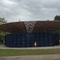 Photo taken at Hyde Park Pavillion and Grounds by Andrés S. on 8/23/2017