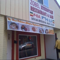 Photo taken at Zobel Ethiopian Restaurant by Jeff P. on 4/9/2014
