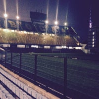 Photo taken at Estadio Alberto J. Armando &amp;quot;La Bombonera&amp;quot; (Club Atlético Boca Juniors) by Caro B. on 4/10/2015
