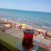 Photo taken at Denizatı Beach &amp;amp; Cafe by Elif G. on 7/9/2017