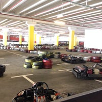 Photo taken at City Centre One Karting by Ivan K. on 6/14/2014