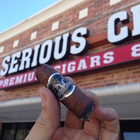Photo taken at Serious Cigars by John D. on 10/14/2014