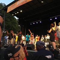 Photo taken at SummerStage - Queensbridge Park by Ryoma H. on 7/27/2016