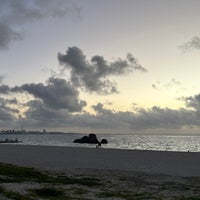 Photo taken at Araha Beach by ばくりんこ☆ on 2/22/2024