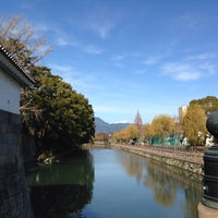 Photo taken at Sunpu Castle Park by ばくりんこ☆ on 12/21/2014