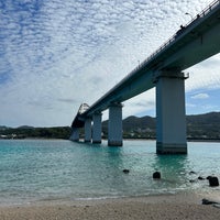 Photo taken at 瀬底大橋 by ばくりんこ☆ on 11/8/2023
